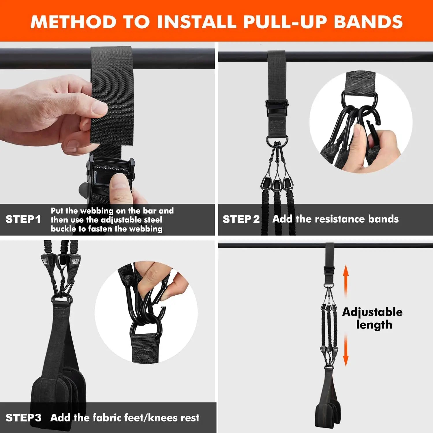 Pull-Up Resistance Bands