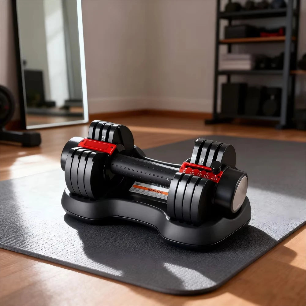 Space-Saving Dumbbell Set
