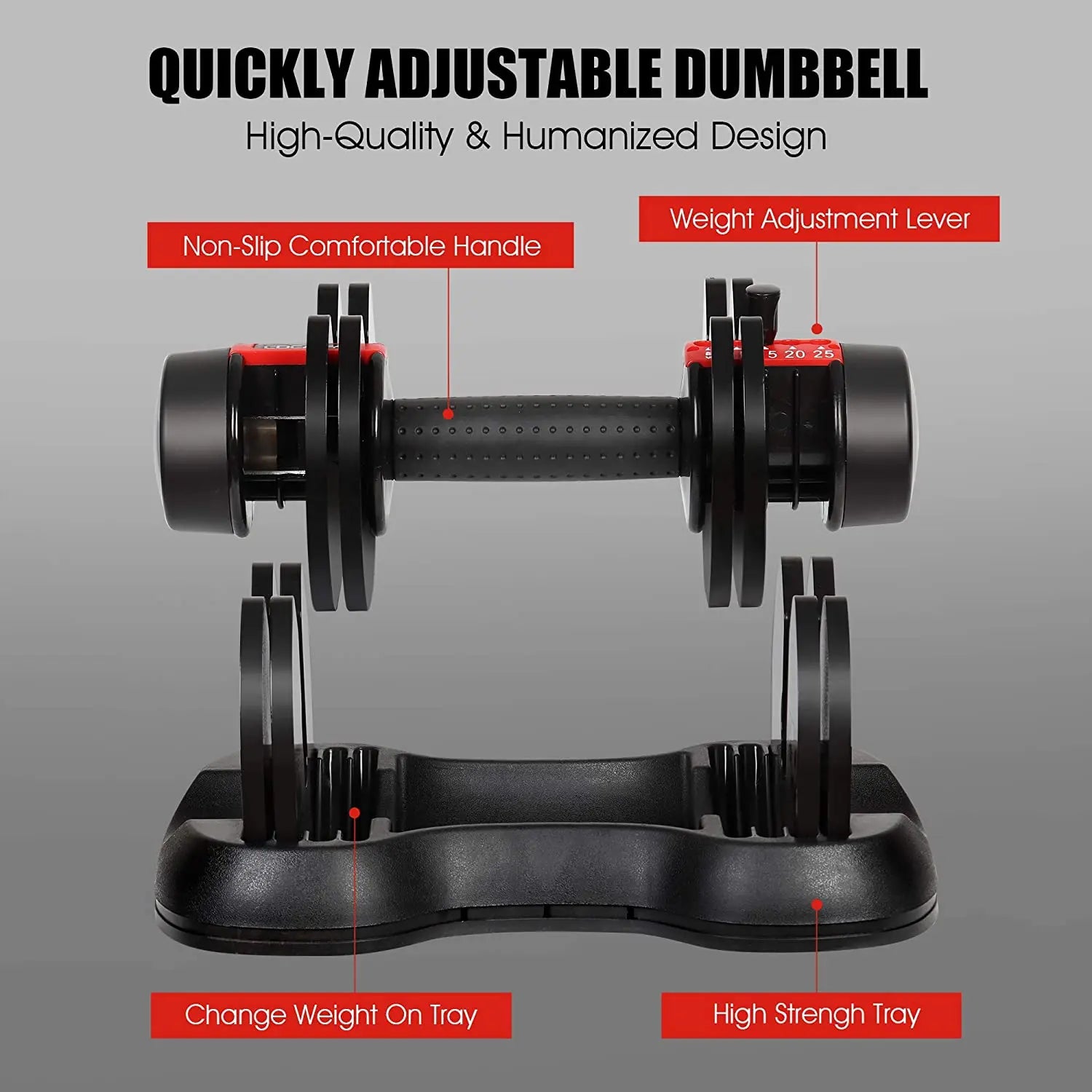Space-Saving Dumbbell Set