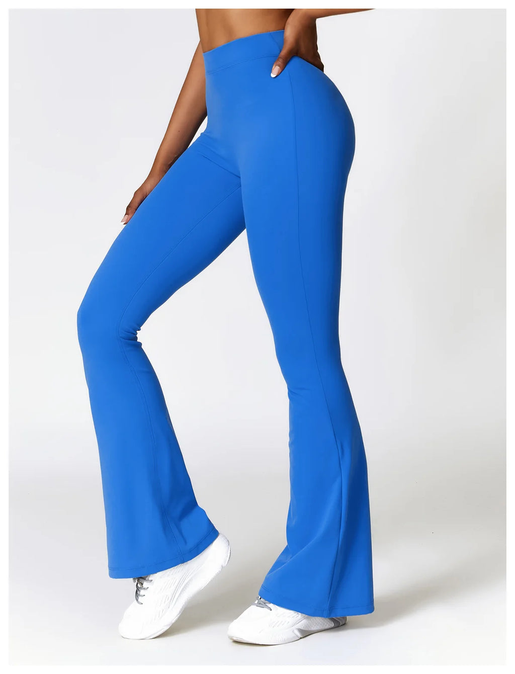 V-Cut Flare Yoga Pants