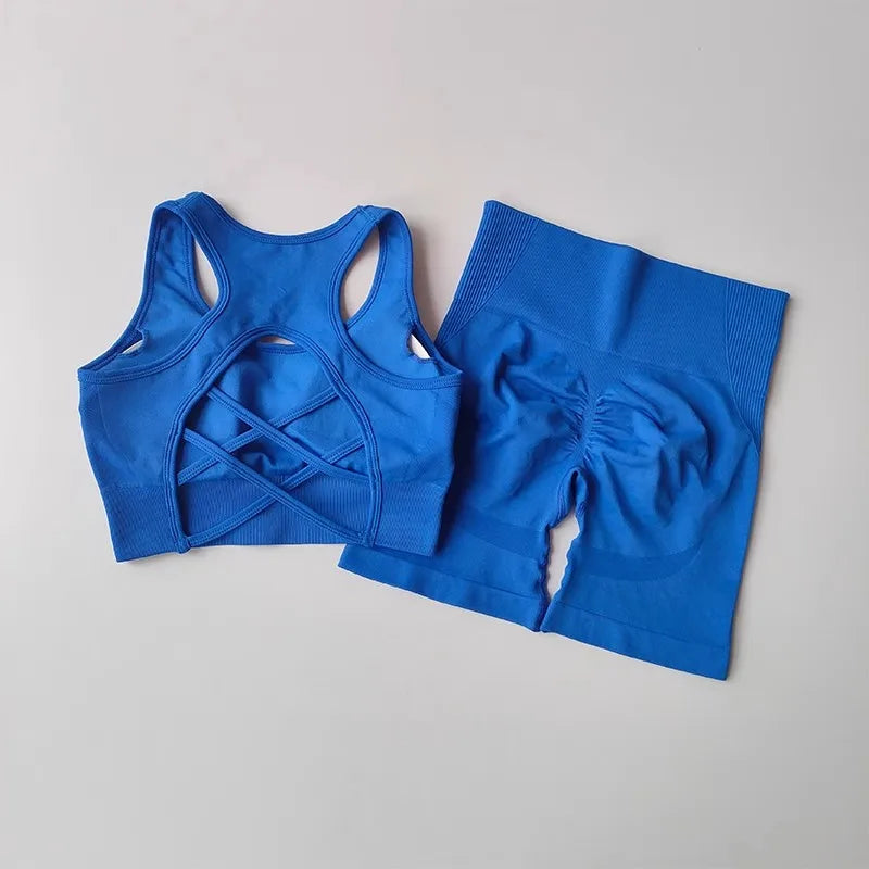 Sleeveless Bra & Shorts Set