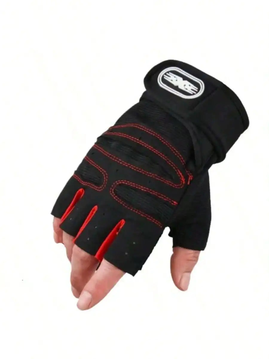 Wristband Lifting Gloves