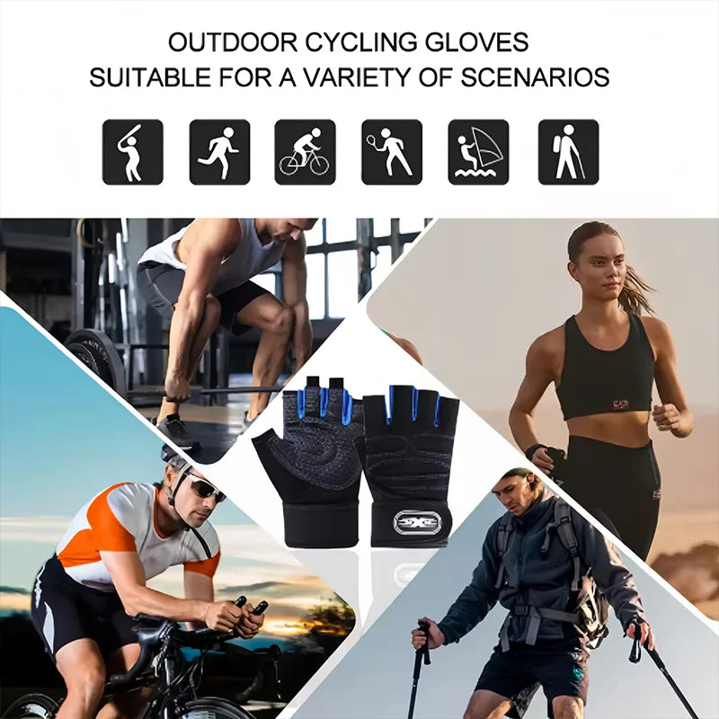Weight Lifting Gym Gloves