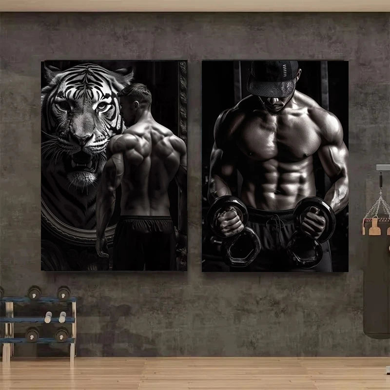 Motivational Gym Wall Poster