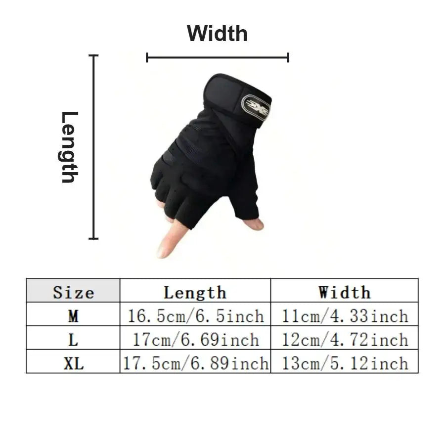 Wristband Lifting Gloves