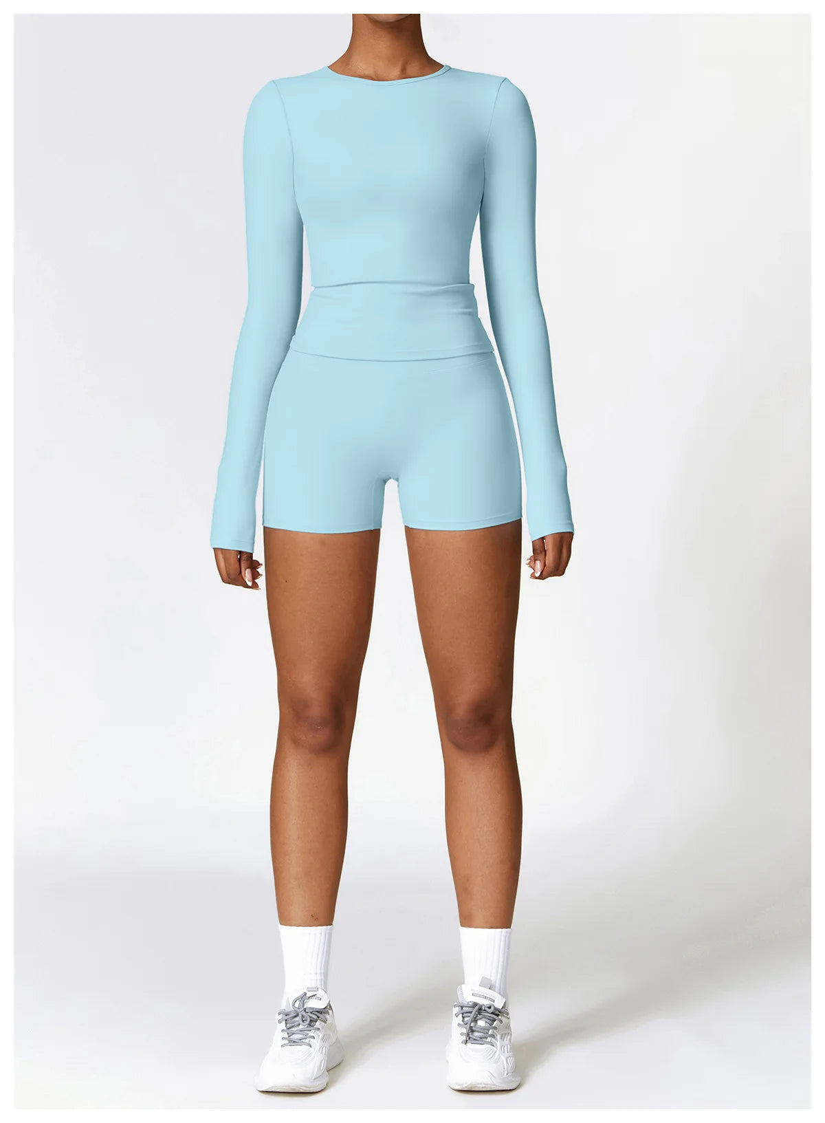 Long Sleeve Crop & Leggings Set