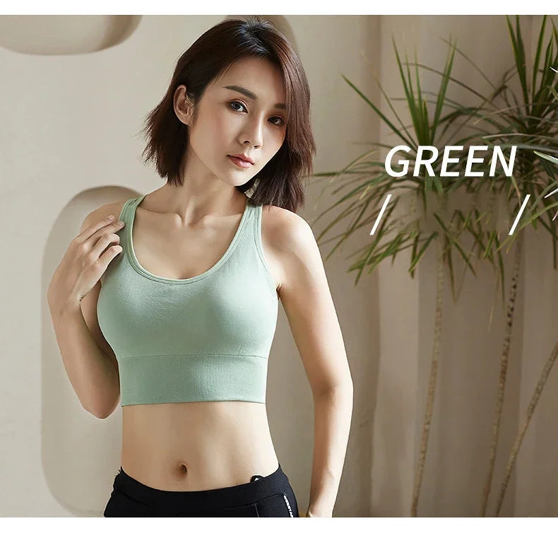 Racerback Seamless Sports Bra