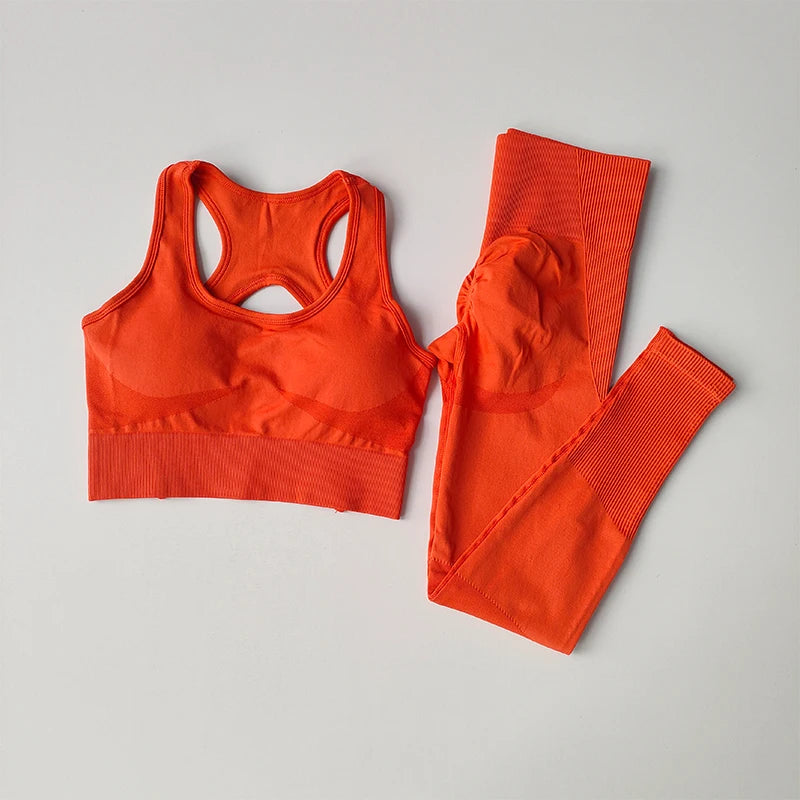 Beautiful Back Bra & Leggings Set