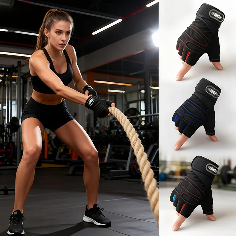 Weight Lifting Gym Gloves