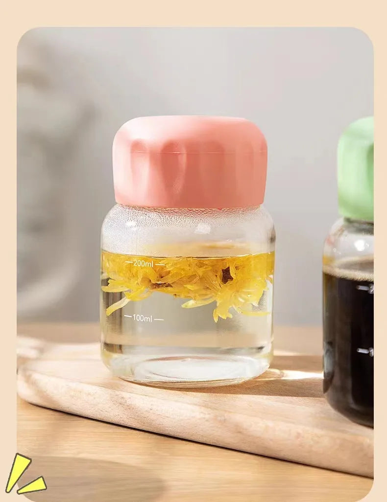Mini Glass Water Bottle