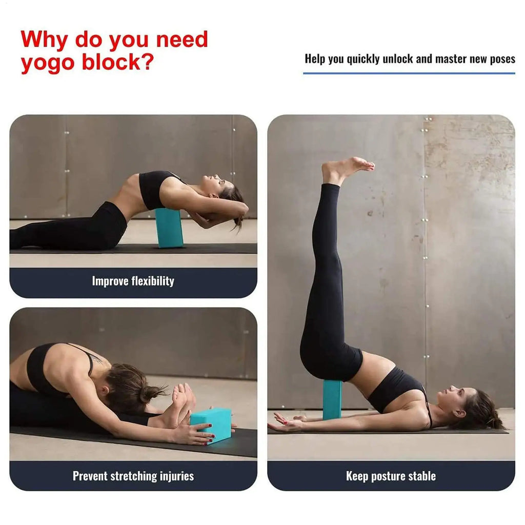 Foam Yoga Block Set