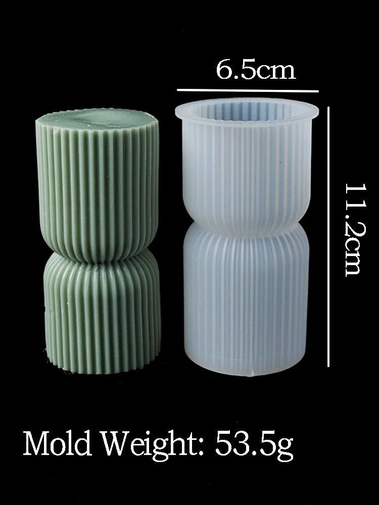 Nordic Candle Silicone Mold