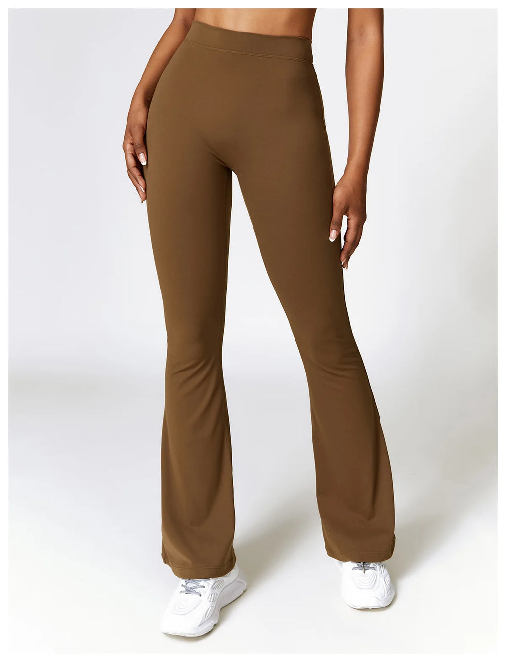 V-Cut Flare Yoga Pants