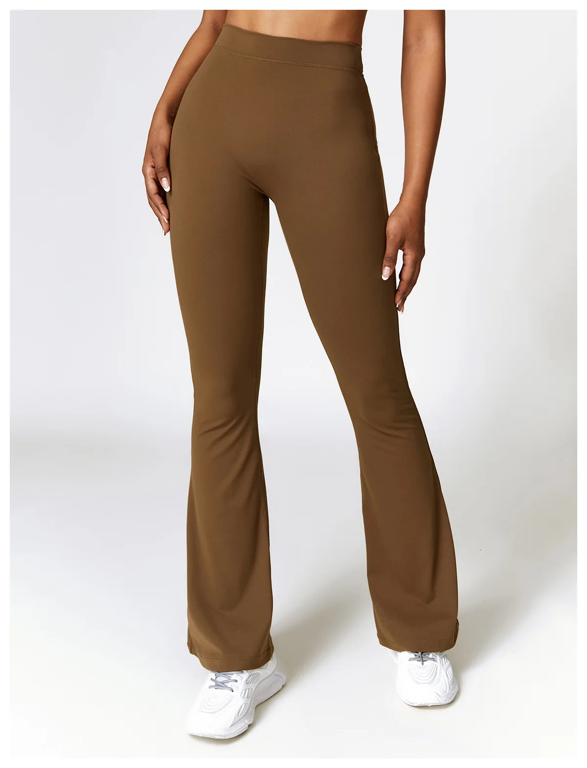 V-Cut Flare Yoga Pants