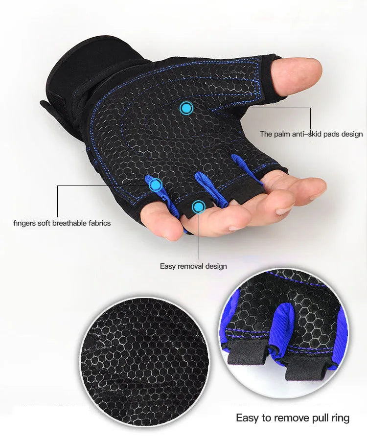 Weight Lifting Gym Gloves