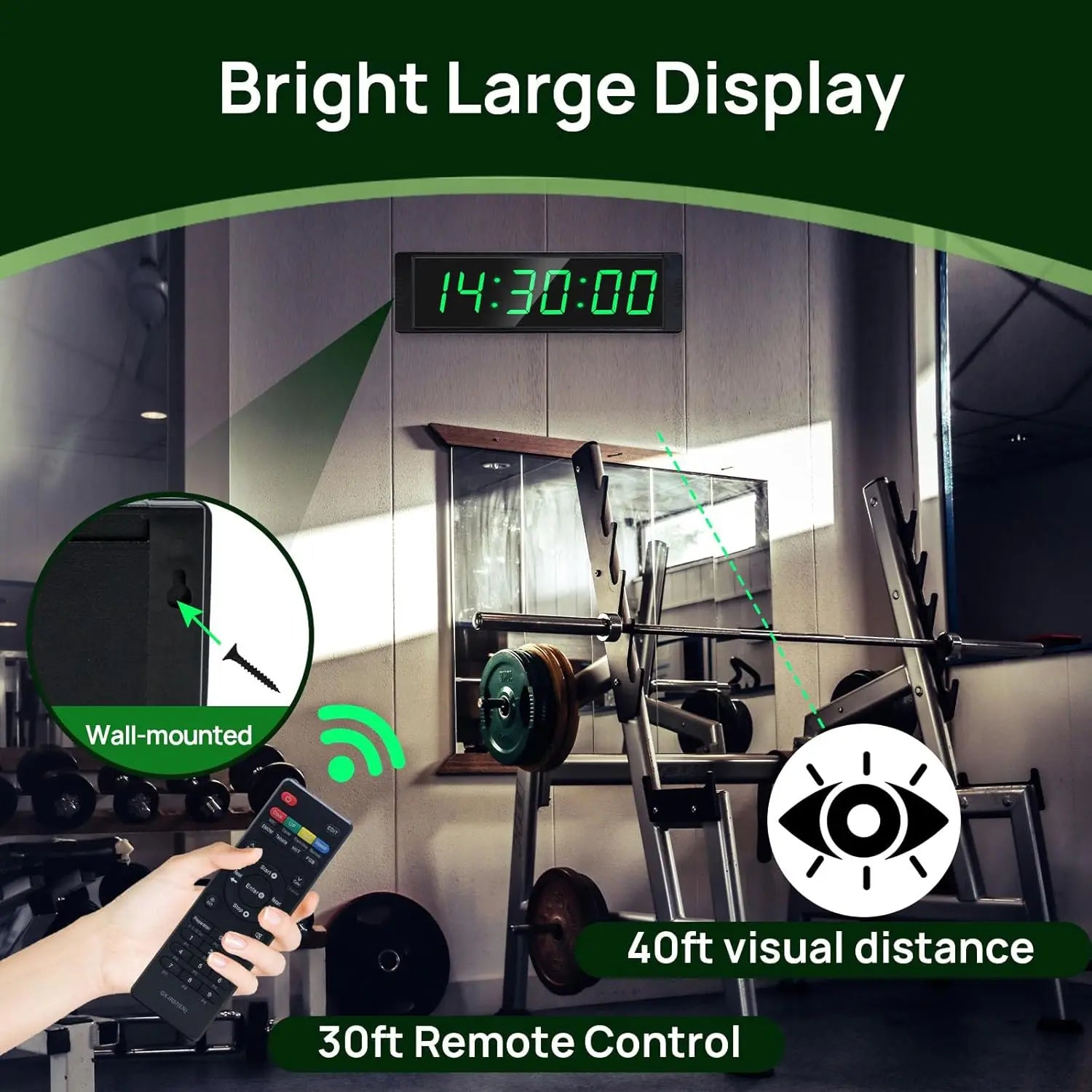 Digital Gym Interval Timer