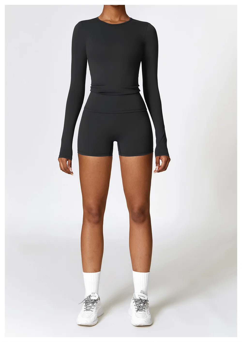 Long Sleeve Crop & Leggings Set