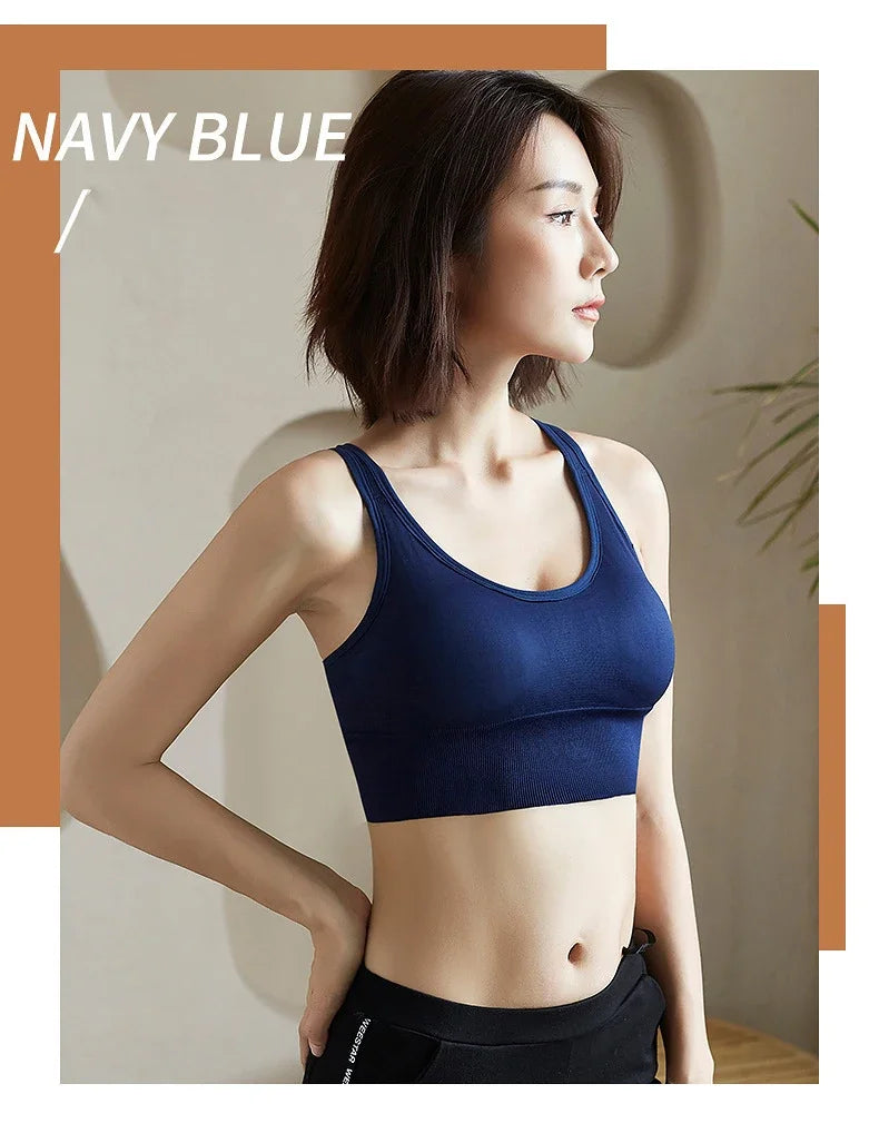 Racerback Seamless Sports Bra