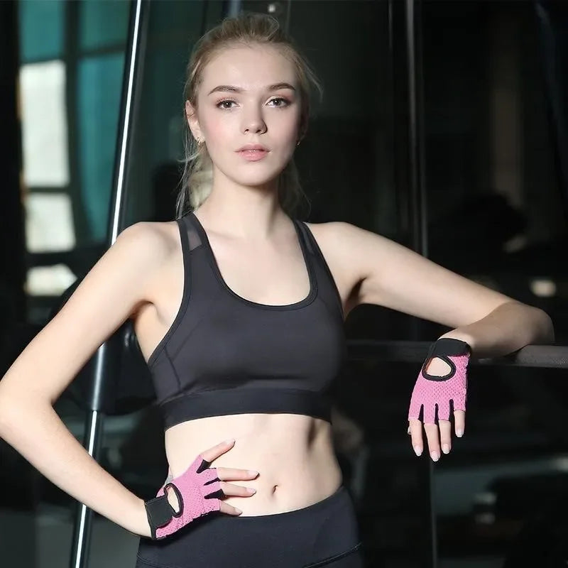 Women's Breathable Gym Gloves