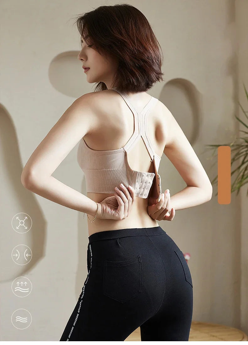 Racerback Seamless Sports Bra