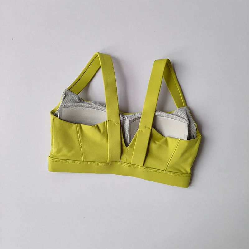 Push-Up Bra Yoga Suit Set