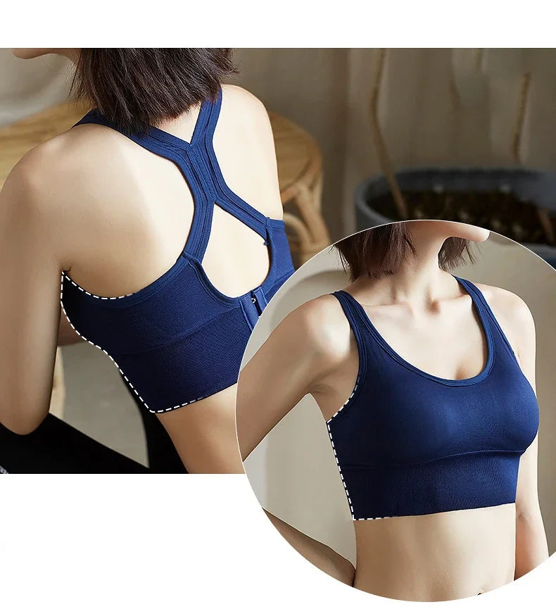 Racerback Seamless Sports Bra
