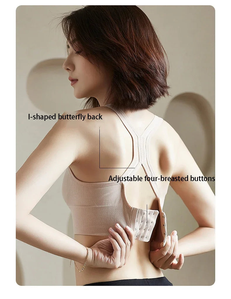 Racerback Seamless Sports Bra