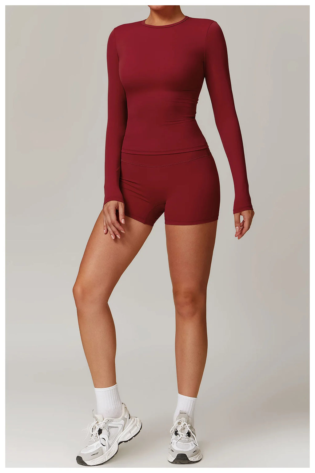 Long Sleeve Crop & Leggings Set