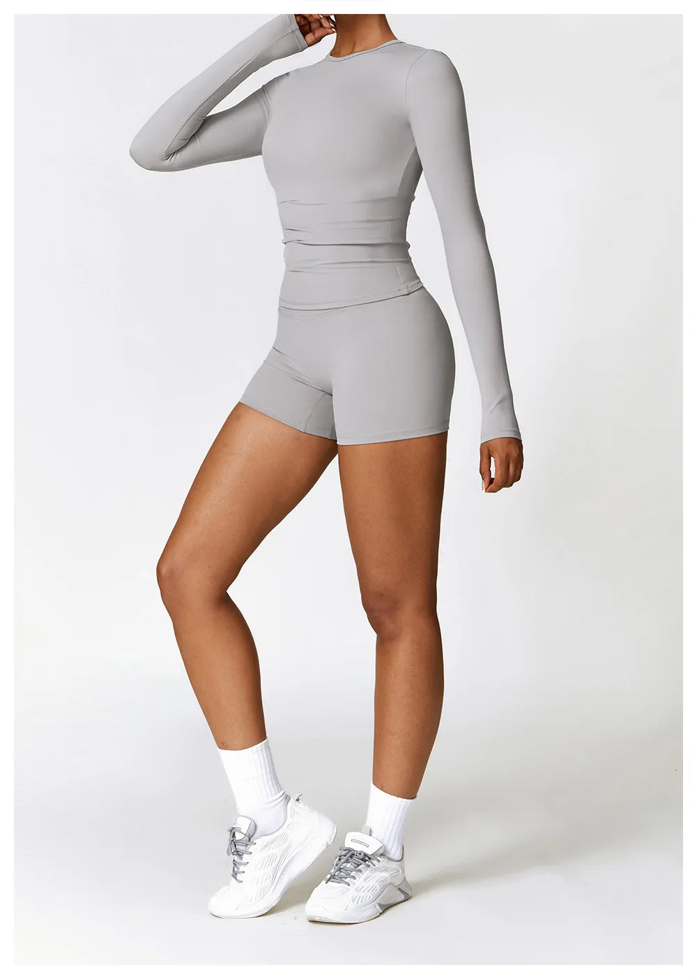 Long Sleeve Crop & Leggings Set