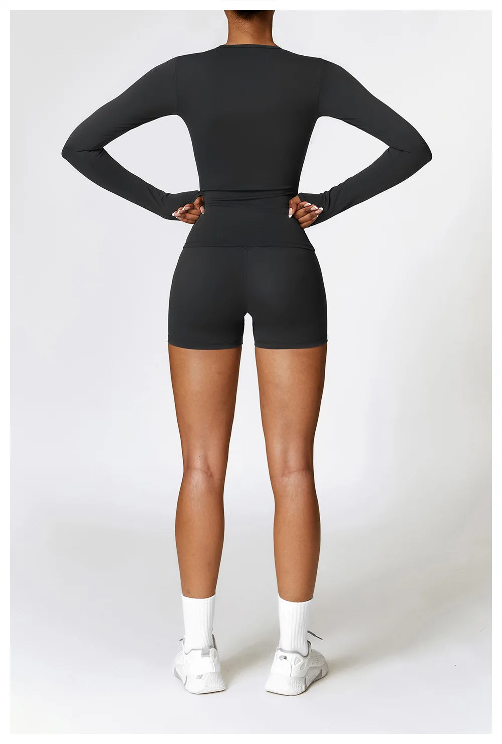 Long Sleeve Crop & Leggings Set
