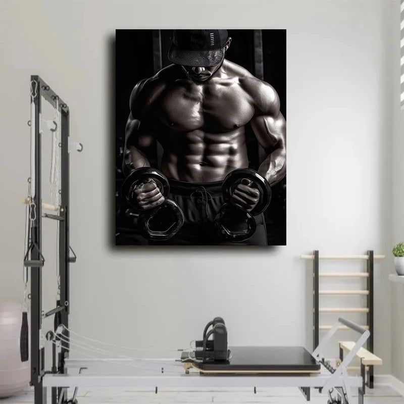 Motivational Gym Wall Poster