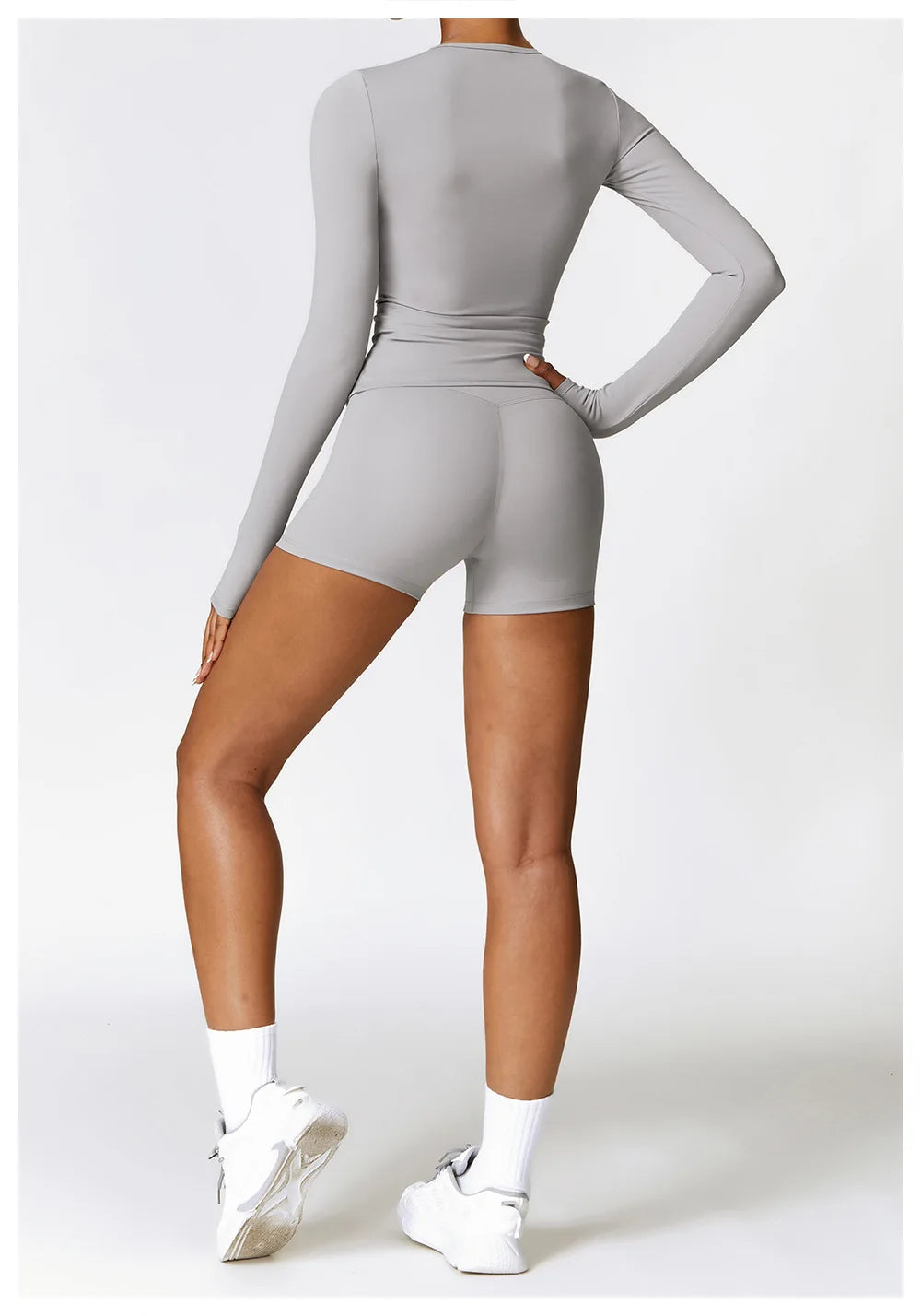 Long Sleeve Crop & Leggings Set