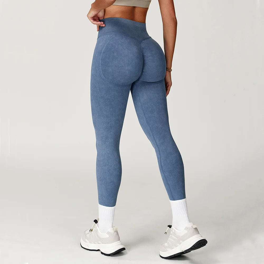 Ribbed Scrunch Bum Leggings