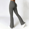 V-Cut Flare Yoga Pants