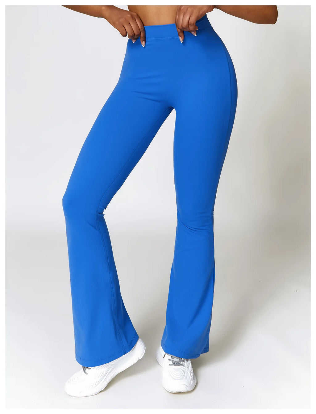 V-Cut Flare Yoga Pants