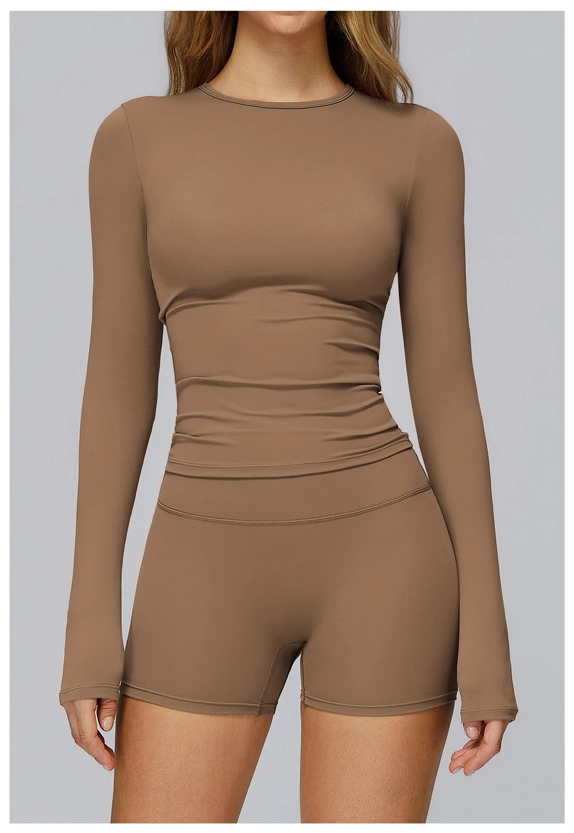 Long Sleeve Crop & Leggings Set