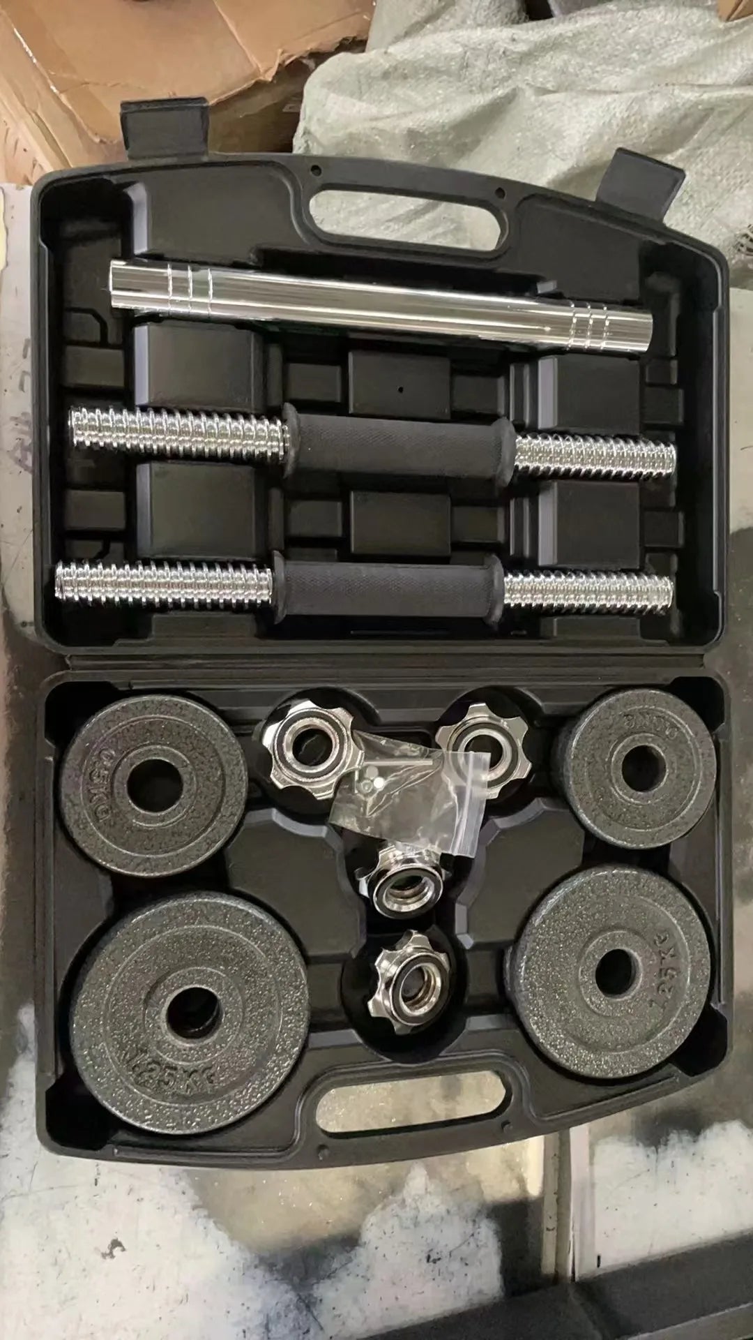 Cast Iron Dumbbell Set
