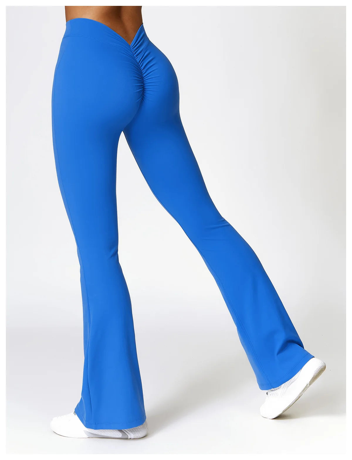 V-Cut Flare Yoga Pants