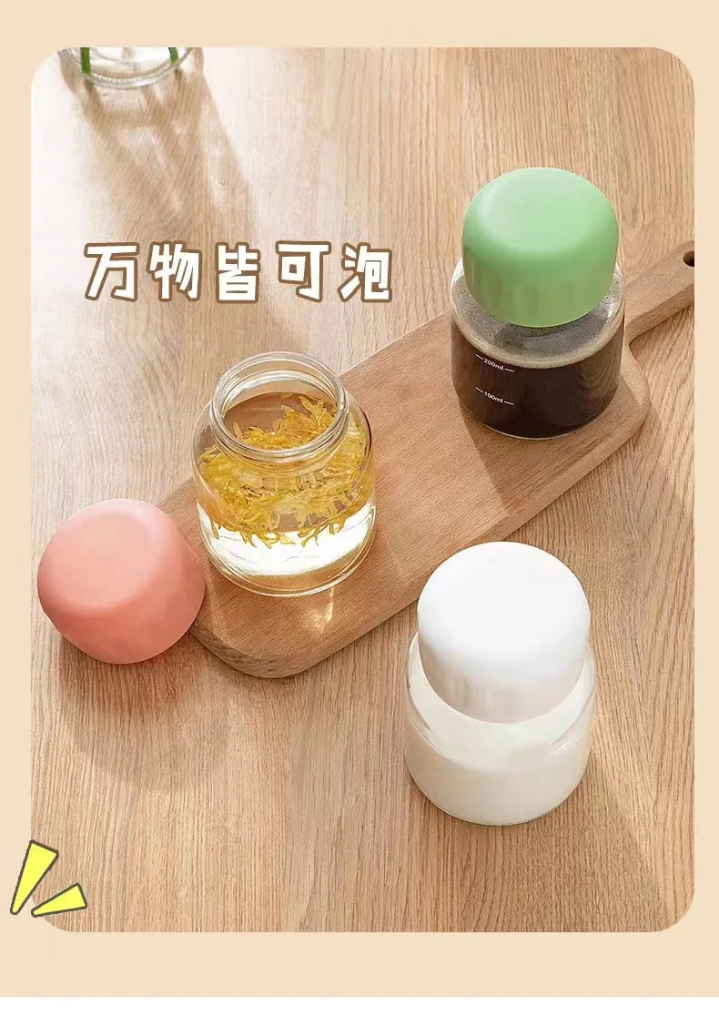 Mini Glass Water Bottle