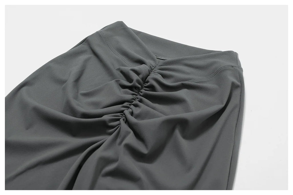 V-Cut Flare Yoga Pants