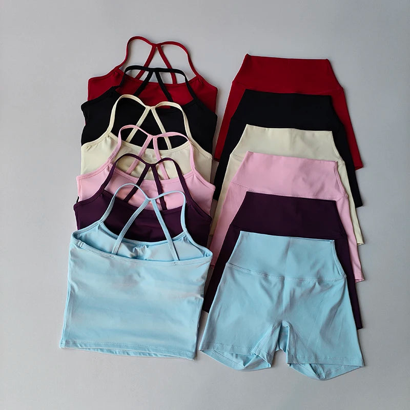 Beauty Back Bra & Shorts Set