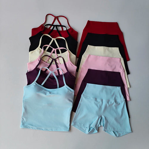 Beauty Back Bra & Shorts Set