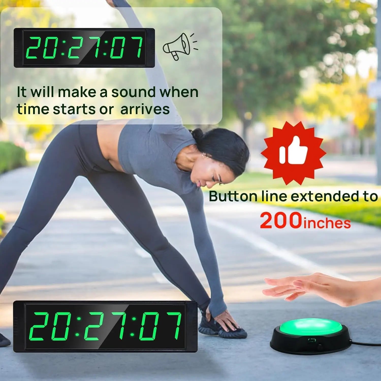 Digital Gym Interval Timer