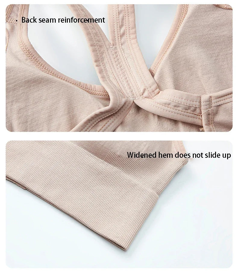 Racerback Seamless Sports Bra