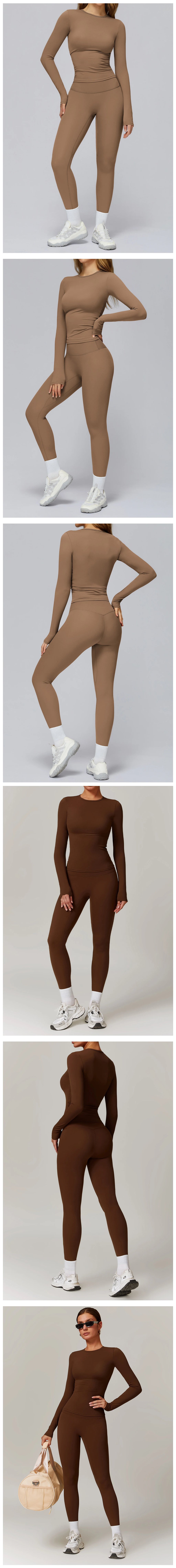Long Sleeve Crop & Leggings Set