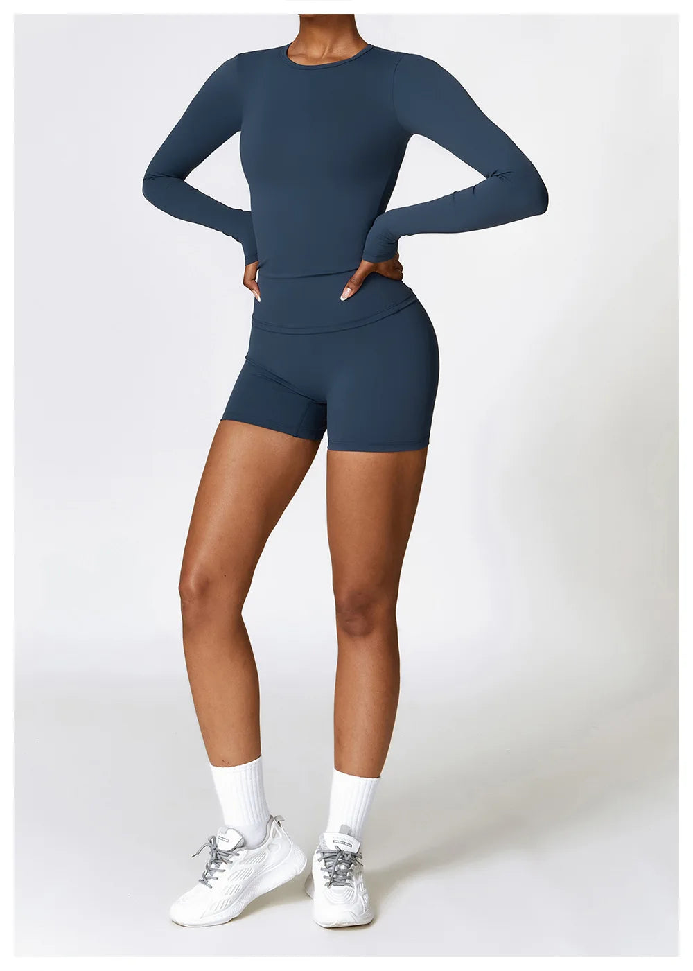 Long Sleeve Crop & Leggings Set