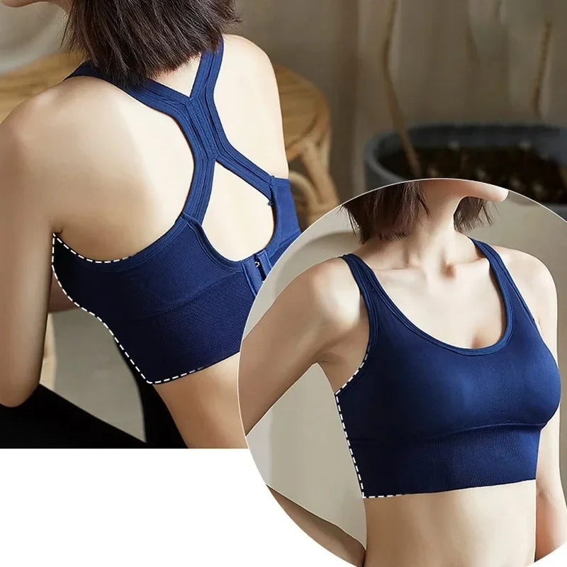 Racerback Seamless Sports Bra
