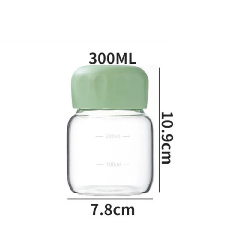 Mini Glass Water Bottle