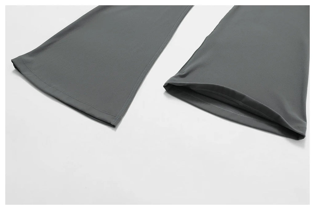 V-Cut Flare Yoga Pants