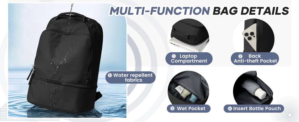 Women's Gym Travel Backpack